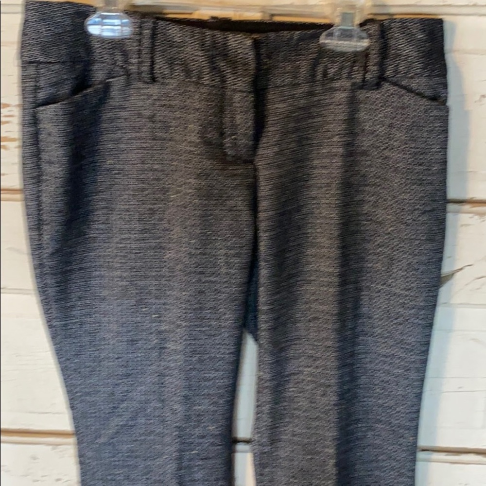 Limited Lined Tweed Career Pants Drew Fit